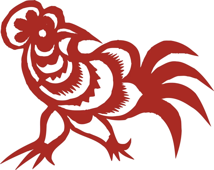 中国风中式传统喜庆民俗人物动物窗花剪纸插画边框AI矢量PNG素材【311】